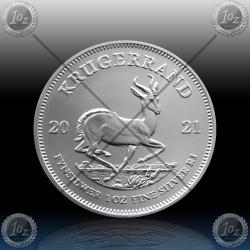 1oz JUŽNA AFRIKA 1 Round 2021 (KRUGERRAND) UNC